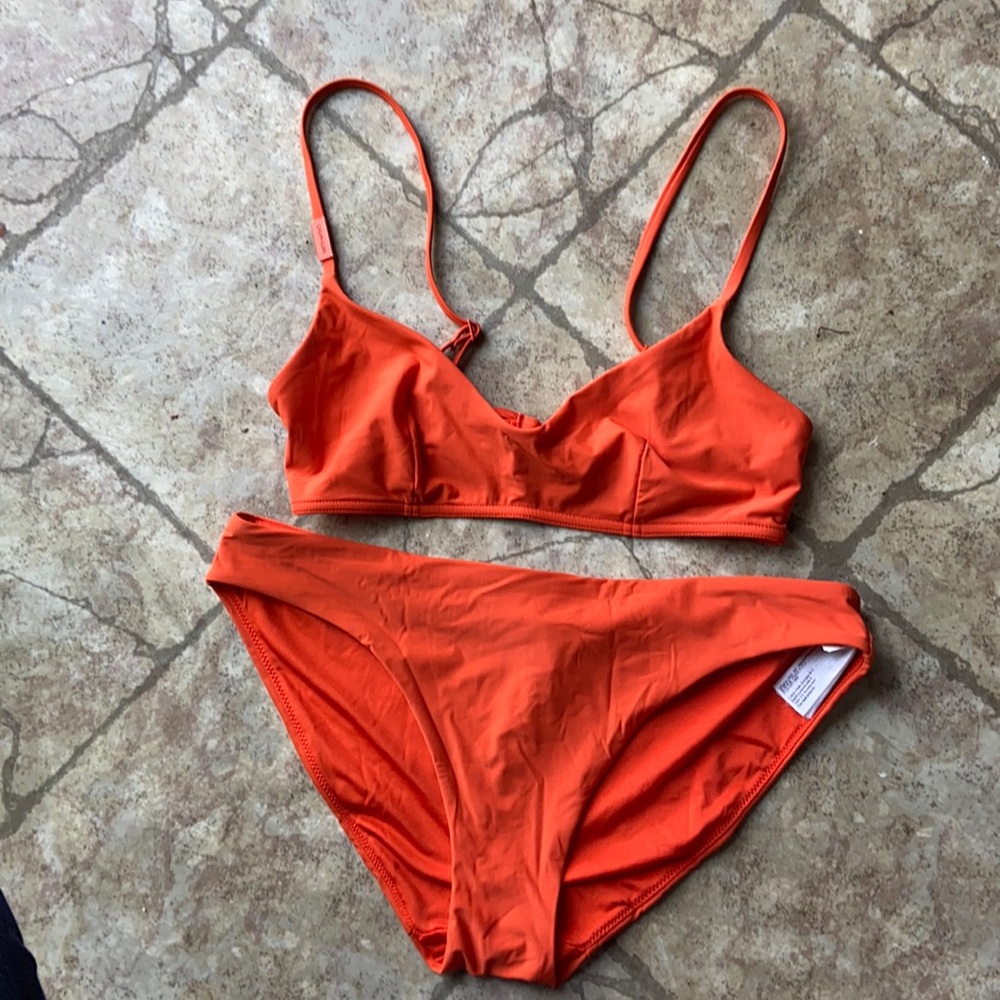 Calvin Klein core solids bralette bikini